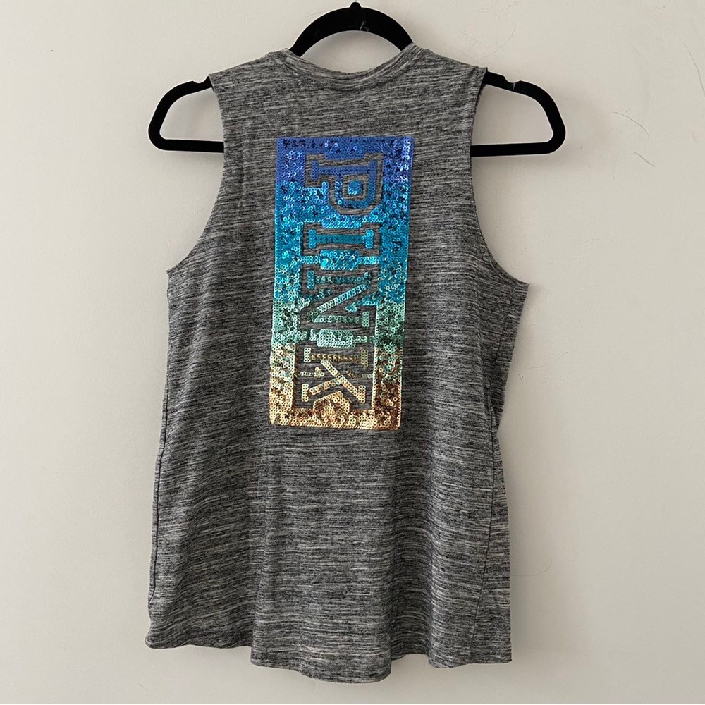 Victoria’s Secret PINK Sequin Tank Size XS